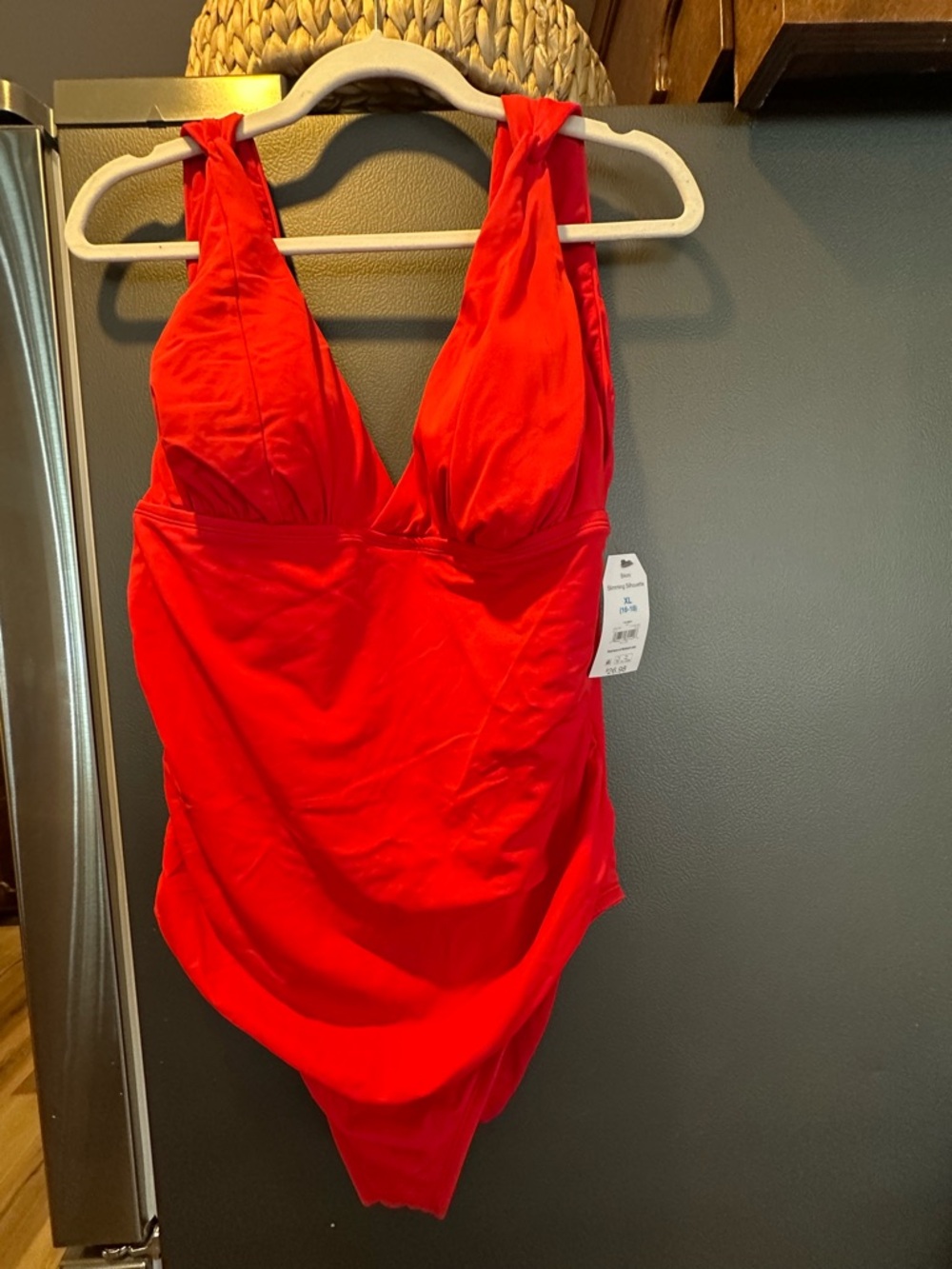 Women’s XL Red One-Piece Swimsuit